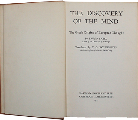 The Discovery of the Mind