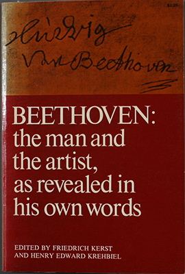 Beethoven: the man and the artist