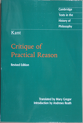 Cirtique of Practical Reason