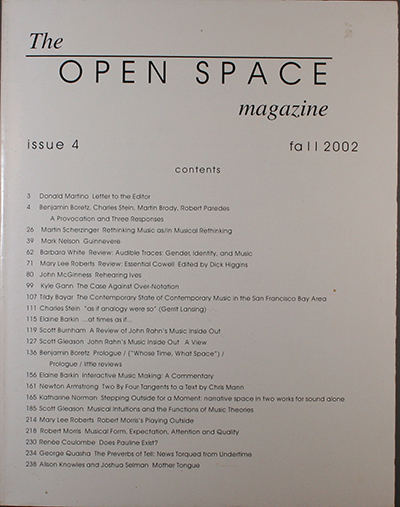 The Open Space Magazine