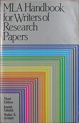 MLA Handbook for Writers of Research Papers