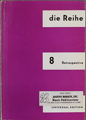 die Reihe 8